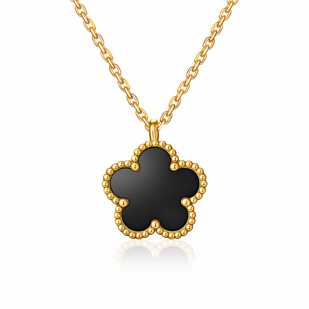 🖤Midnight Clover Necklace (✨ PRE-ORDER ITEM)