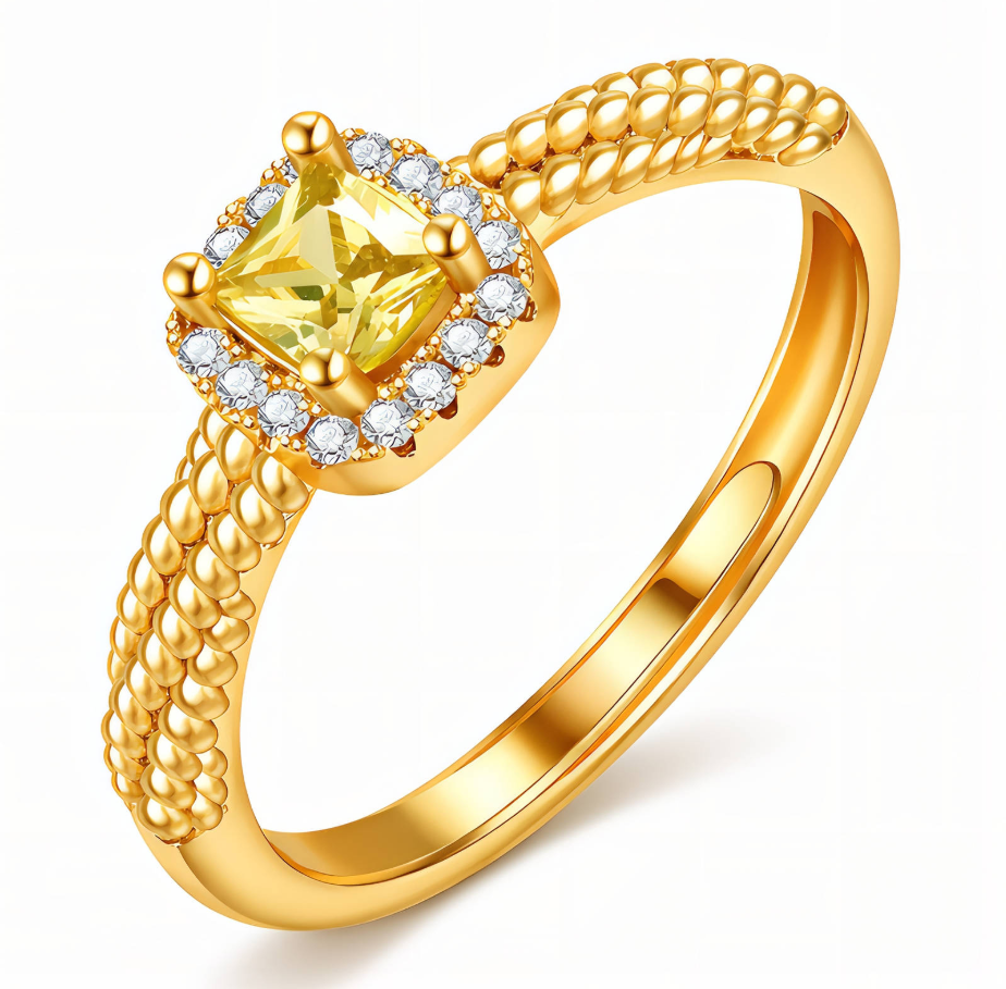 NOVAHERA Soleil Halo Ring Adjustable