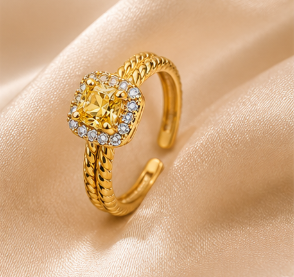 NOVAHERA Soleil Halo Ring Adjustable