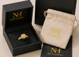 NOVAHERA Soleil Halo Ring Adjustable