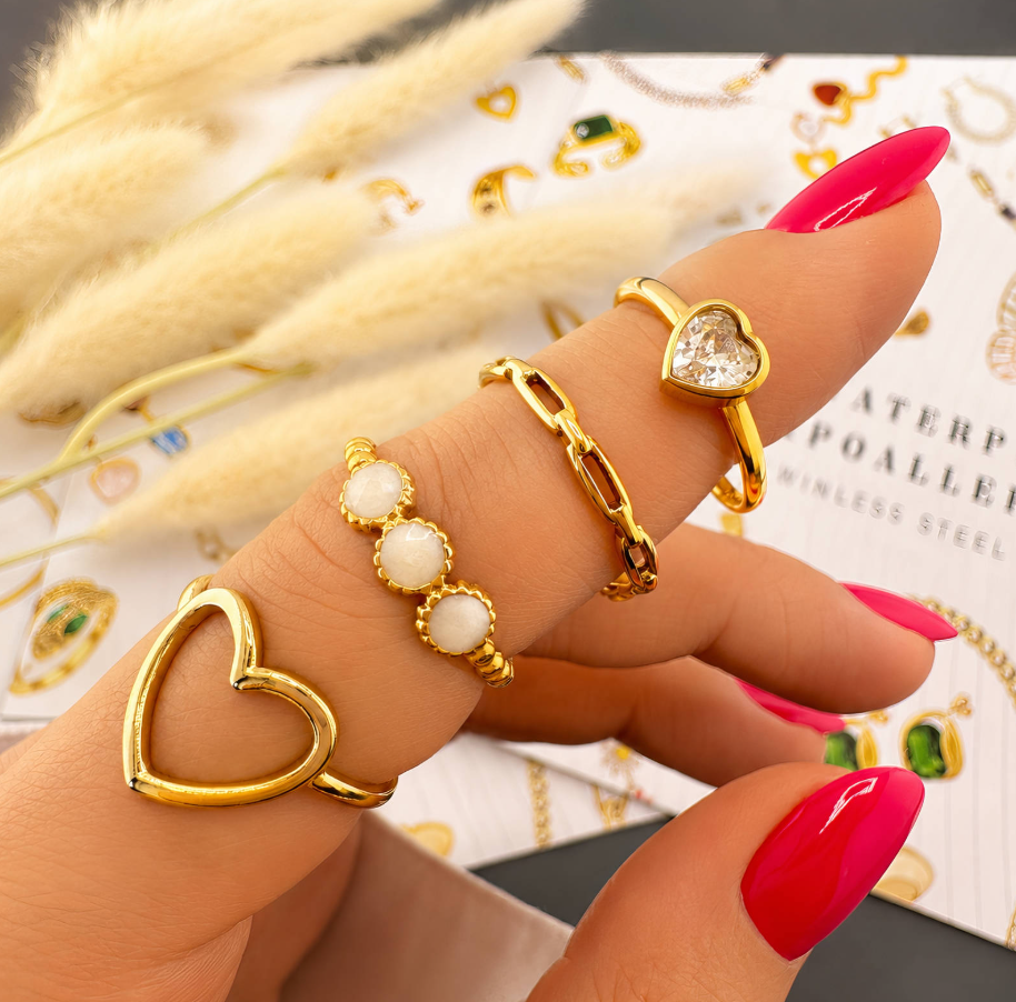 NOVAHERA Amour Link Ring
