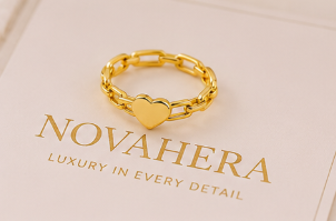 NOVAHERA Amour Link Ring