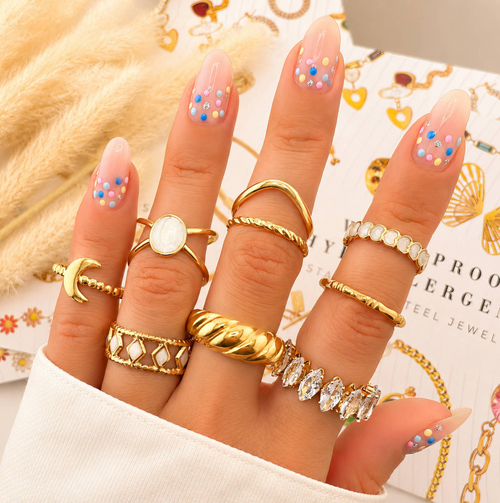 NOVAHERA  Croissant Luxe Ring