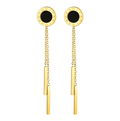 NOVAHERA Noir Roman Tassel Earrings