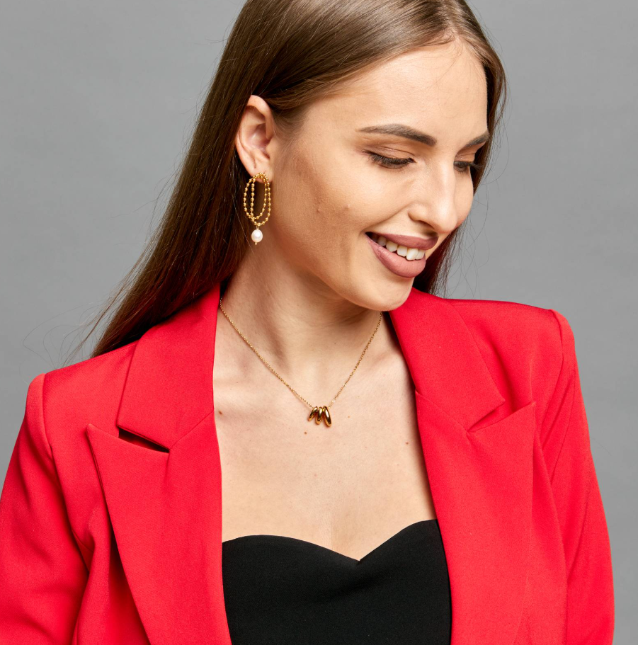 NOVAHERA Pearl Loop Earrings