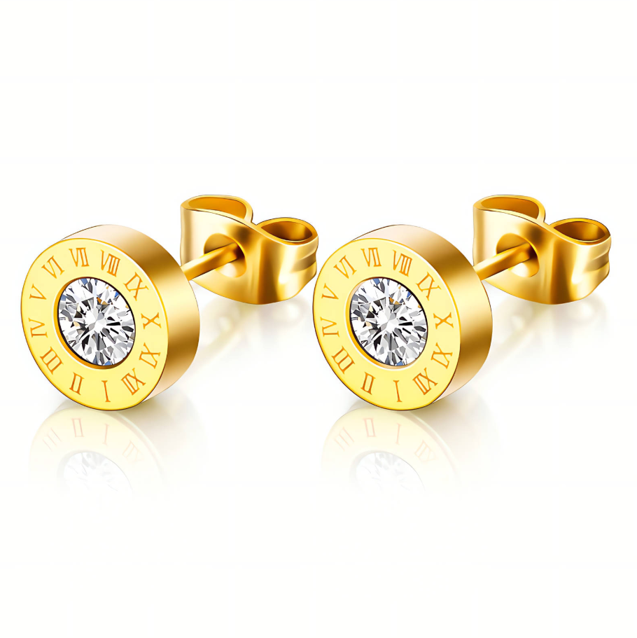 NOVAHERA Roman Spark Stud Earrings