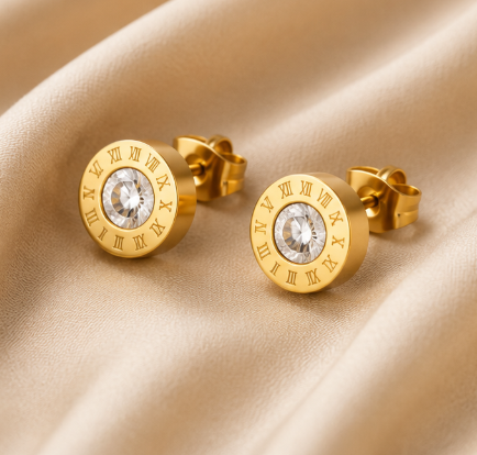 NOVAHERA Roman Spark Stud Earrings