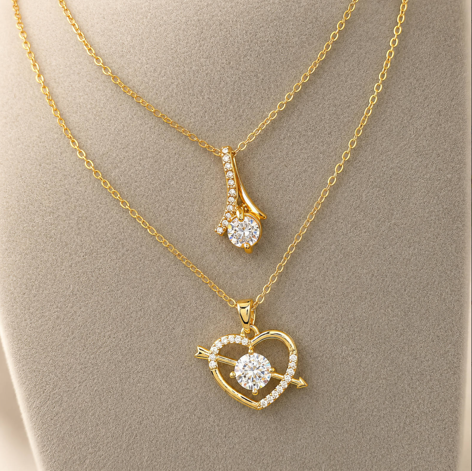 NOVAHERA Cupid's Heart Necklace