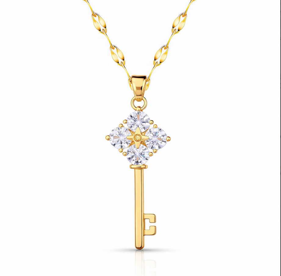 NOVAHERA Celestial Key Necklace