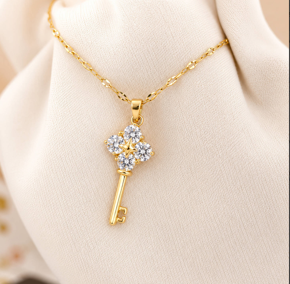 NOVAHERA Celestial Key Necklace