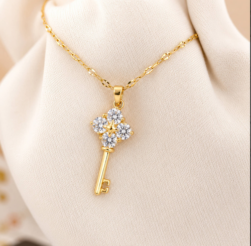 NOVAHERA Celestial Key Necklace