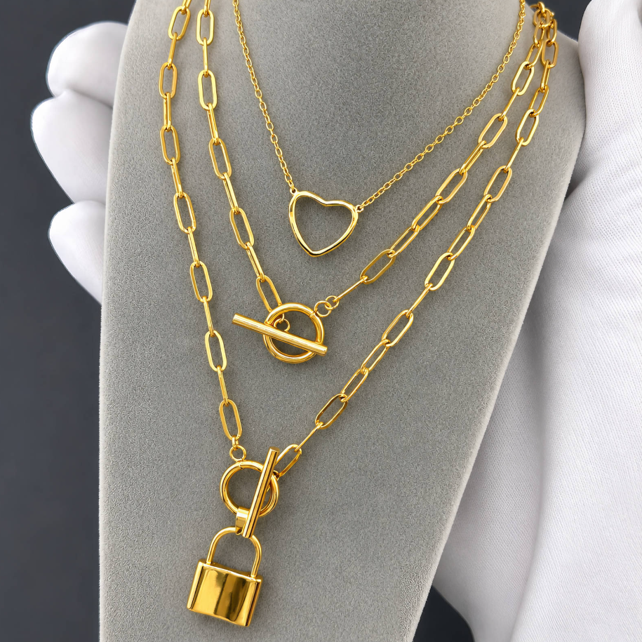 NOVAHERA Eternal Lock Necklace