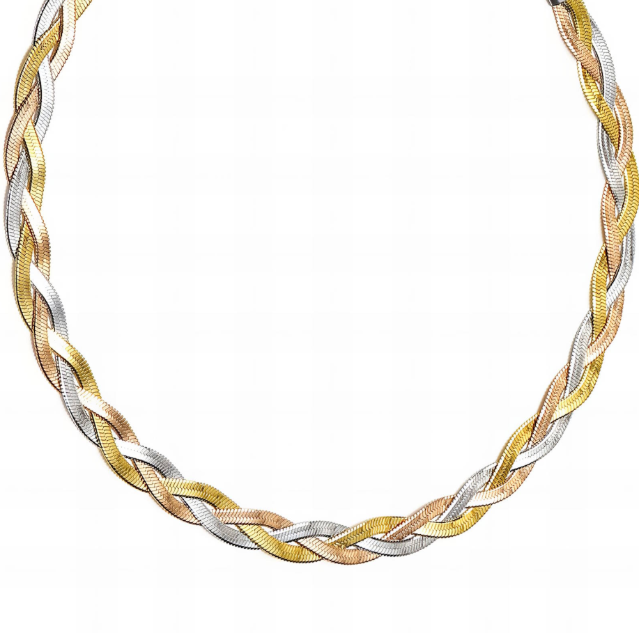 NOVAHERA Trinity Weave Necklace