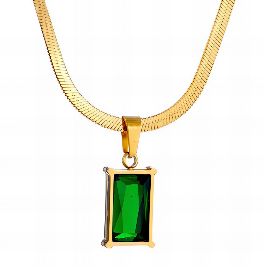 NOVAHERA Emerald Grace Necklace