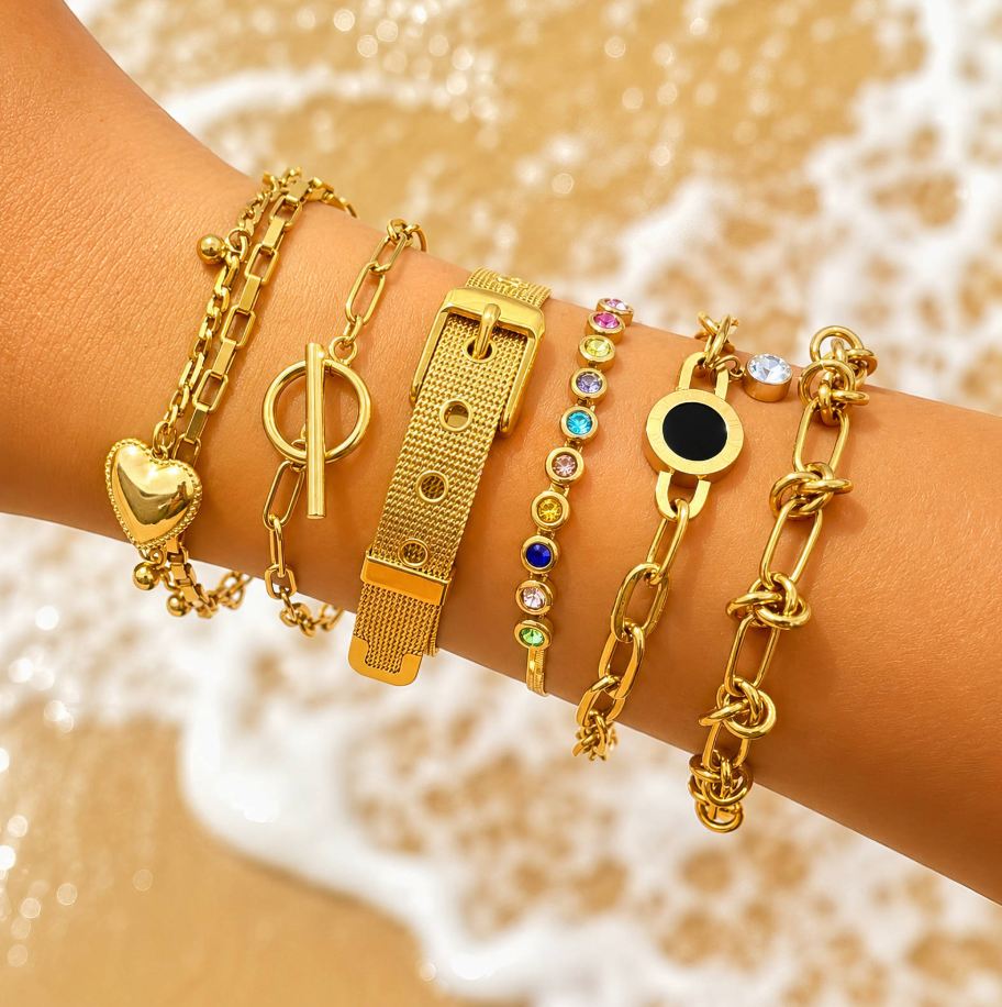 NOVAHERA | Aurelia Link Bracelet