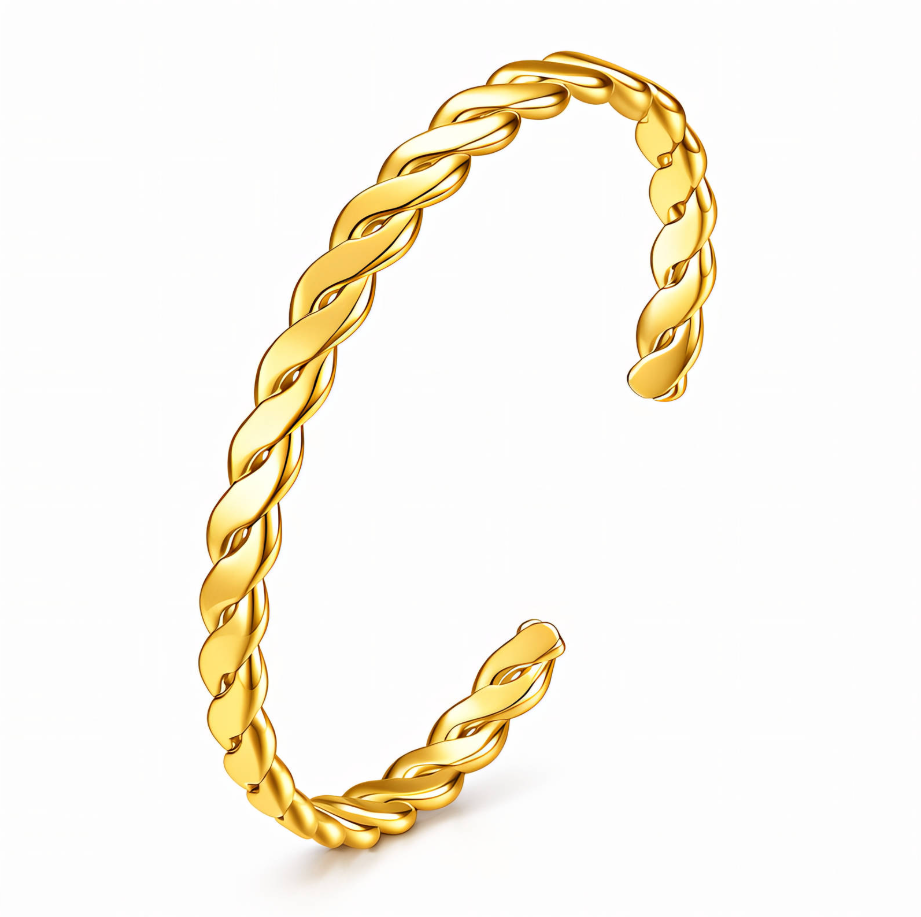 NOVAHERA | Selene Twist Cuff Bracelet
