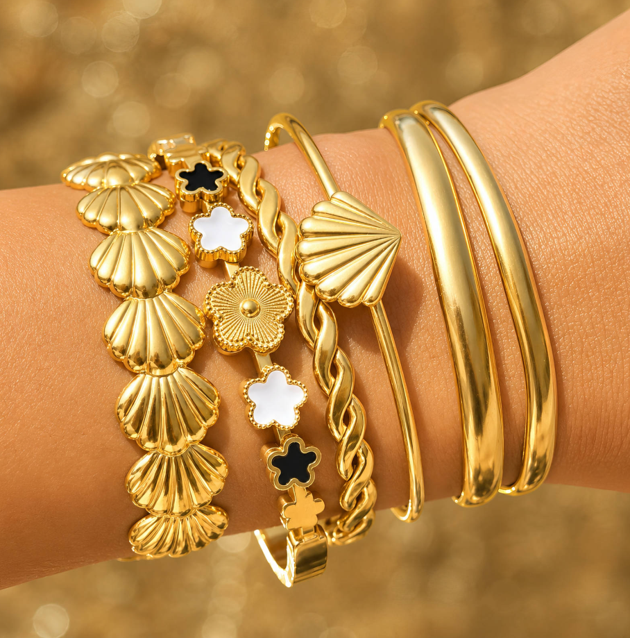 NOVAHERA | Selene Twist Cuff Bracelet