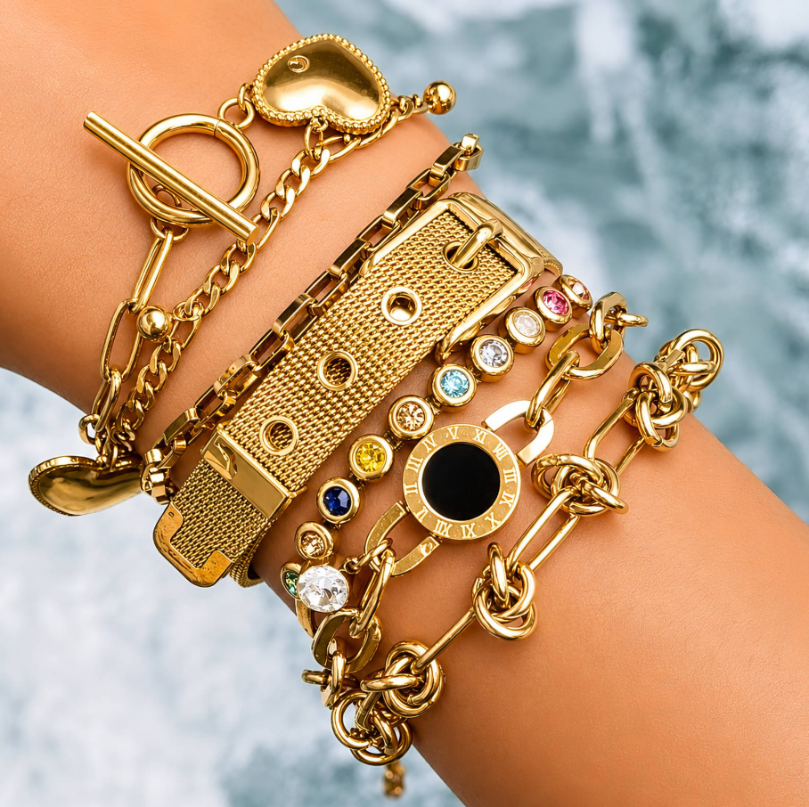 NOVAHERA | Milano Mesh Belt Bracelet