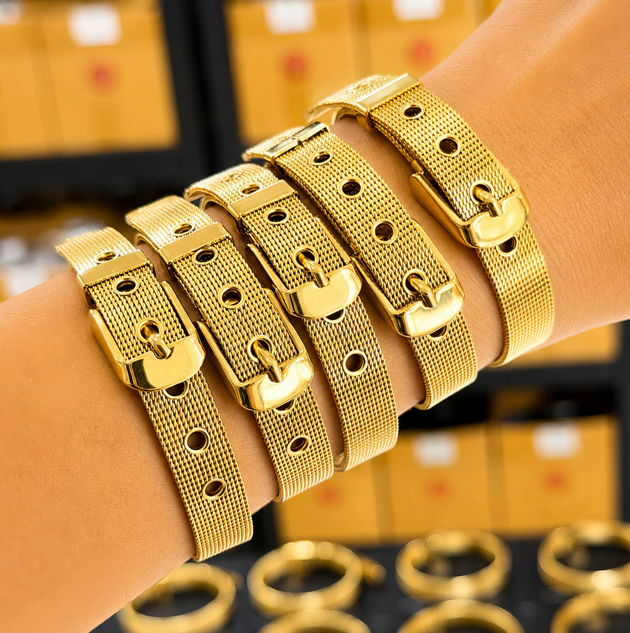 NOVAHERA | Milano Mesh Belt Bracelet