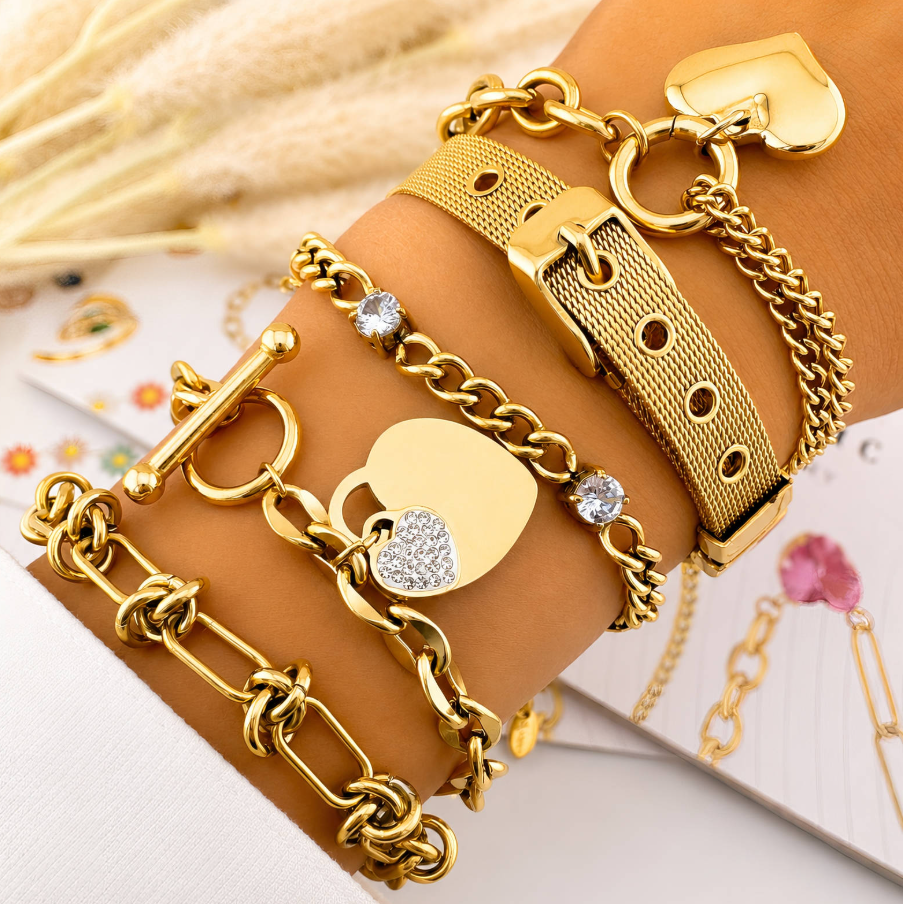 NOVAHERA | Milano Mesh Belt Bracelet