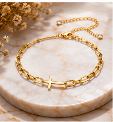✝️ Golden Faith Bracelet (✨ PRE-ORDER ITEM)