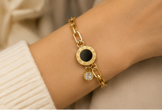🖤 Noir Roman Bracelet (✨PRE-ORDER ITEM)