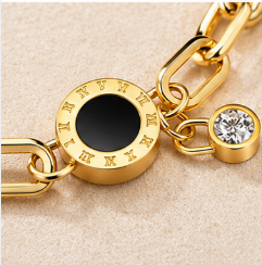🖤 Noir Roman Bracelet (✨PRE-ORDER ITEM)
