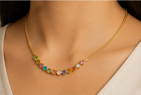 🌈 Rainbow Luxe Necklace (✨ PRE-ORDER ITEM)