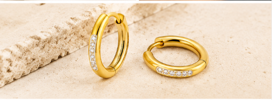✨ Golden Essence Hoops (✨ PRE-ORDER ITEM)