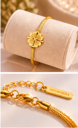🍀 Lucky Clover Bracelet (✨ PRE-ORDER ITEM)