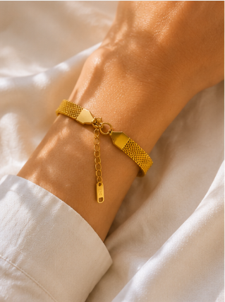 👑 Luxe Mesh Bracelet (✨ PRE-ORDER ITEM)