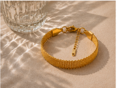 👑 Luxe Mesh Bracelet (✨ PRE-ORDER ITEM)