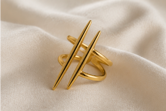NOVAHERA Eclipse Statement Ring