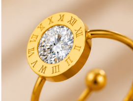 NOVAHERA  Imperial Halo Ring Adjustable