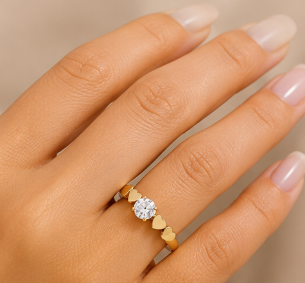 NOVAHERA Amour Solitaire Ring
