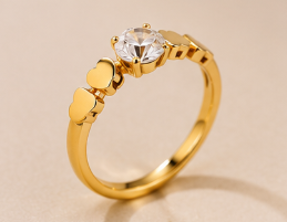 NOVAHERA Amour Solitaire Ring