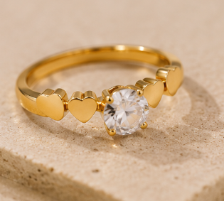 NOVAHERA Amour Solitaire Ring