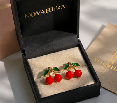 NOVAHERA Cerise Earrings