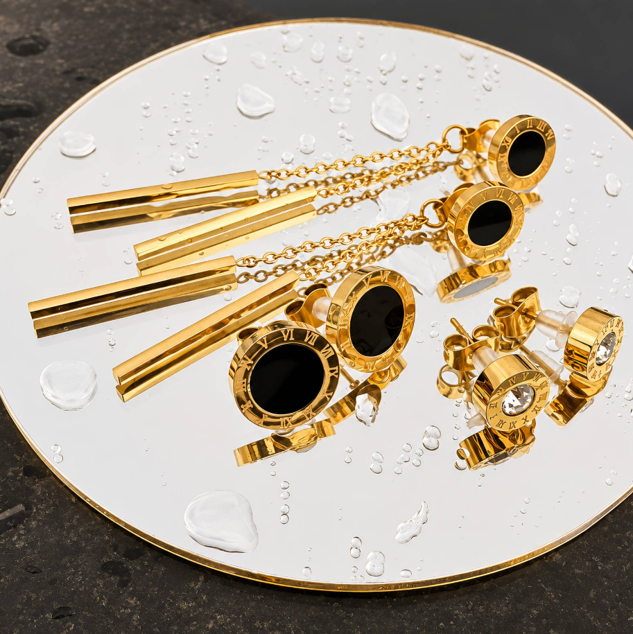 NOVAHERA Roman Spark Stud Earrings