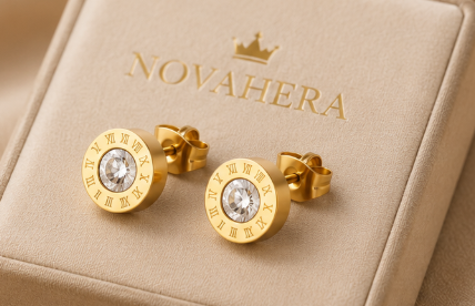 NOVAHERA Roman Spark Stud Earrings