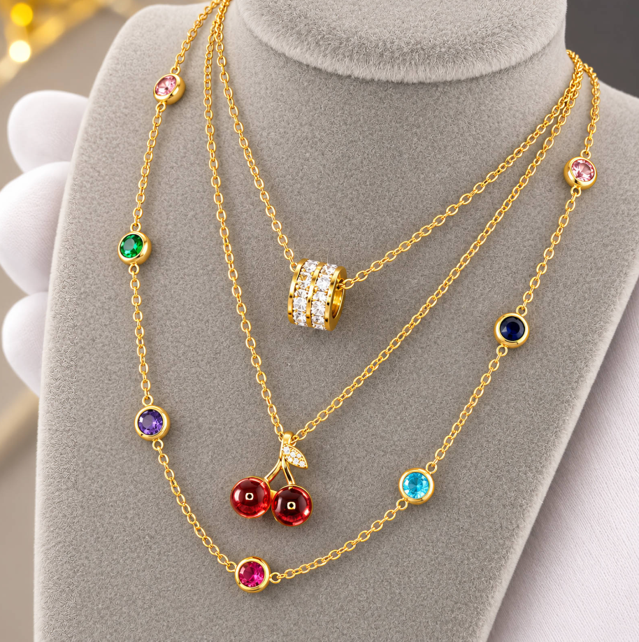 NOVAHERA Cherry Bliss Necklace