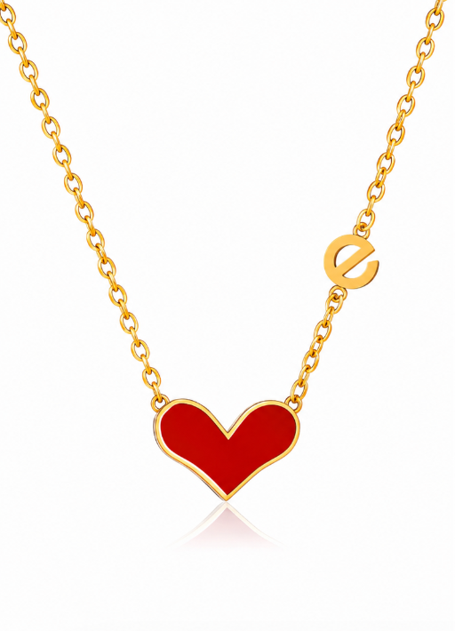 NOVAHERA Scarlet Heart Necklace
