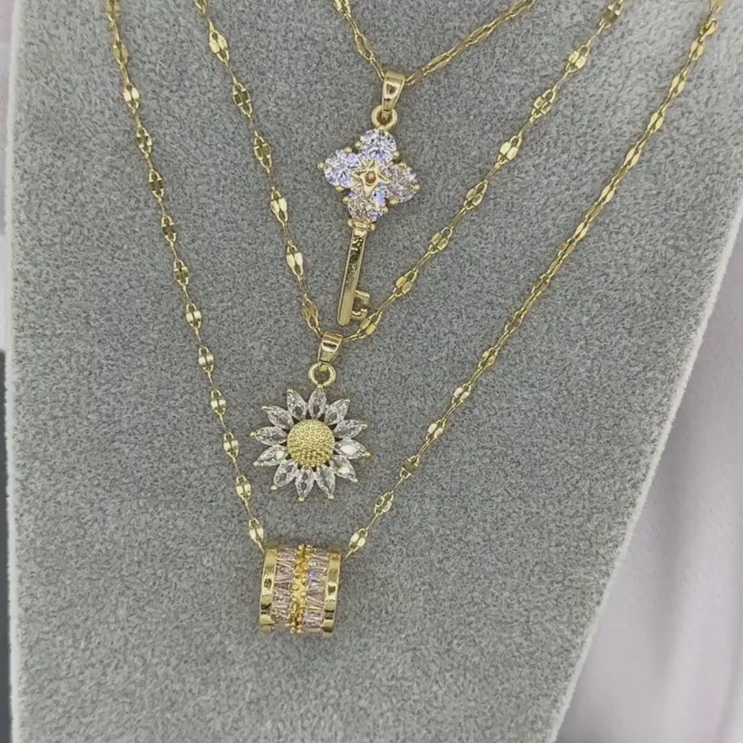 NOVAHERA Celestial Key Necklace
