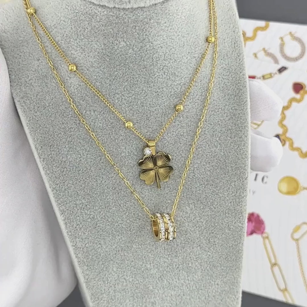 NOVAHERA Infinity Halo Necklace