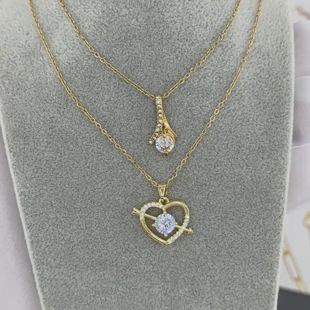 NOVAHERA Cupid's Heart Necklace