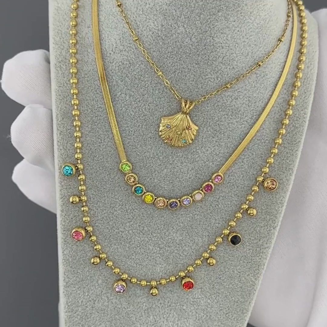 🌈 Rainbow Luxe Necklace (✨ PRE-ORDER ITEM)