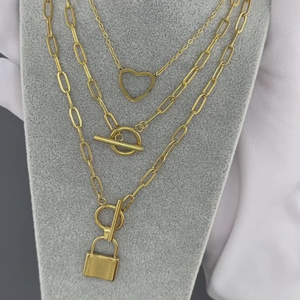 NOVAHERA Eternal Lock Necklace