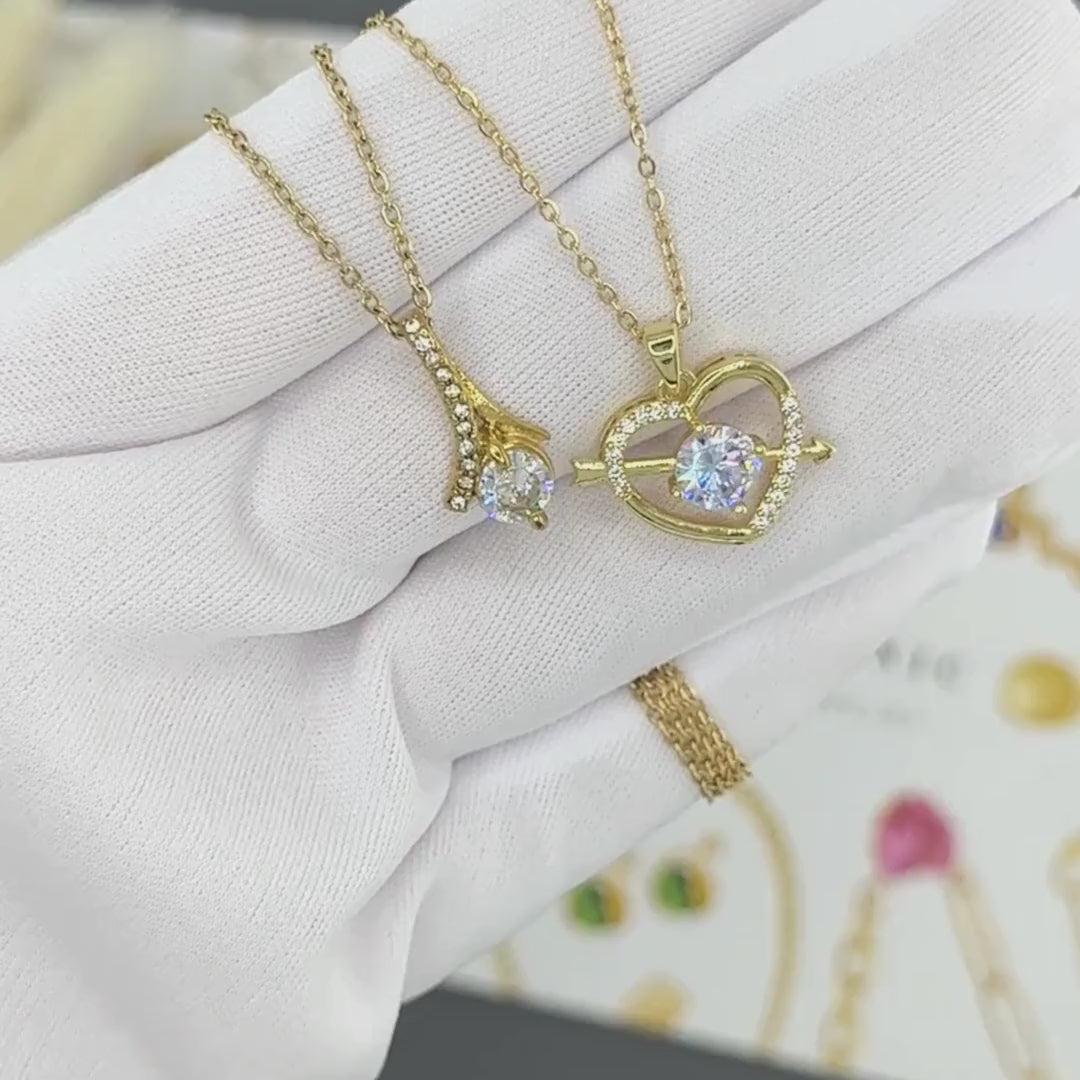 NOVAHERA Cupid's Heart Necklace