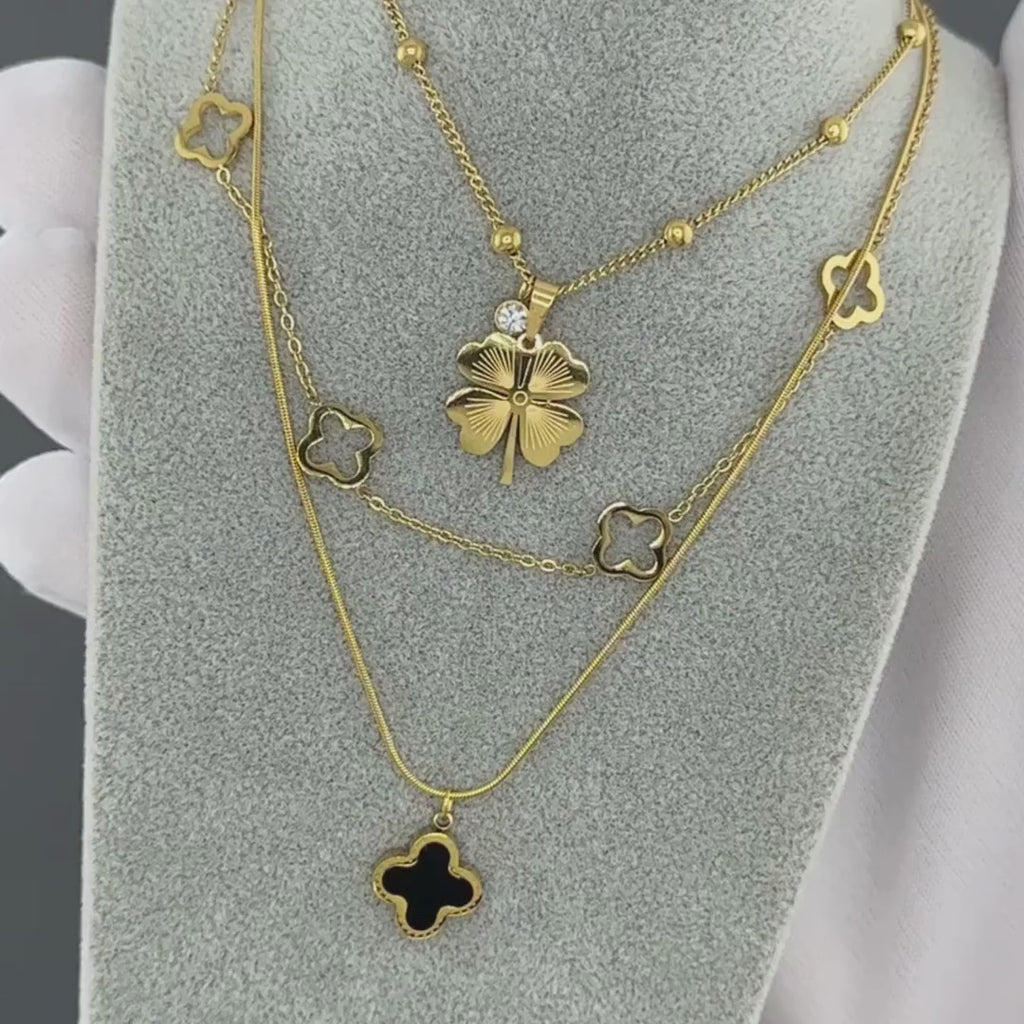 NOVAHERA Lucky Clover Necklace