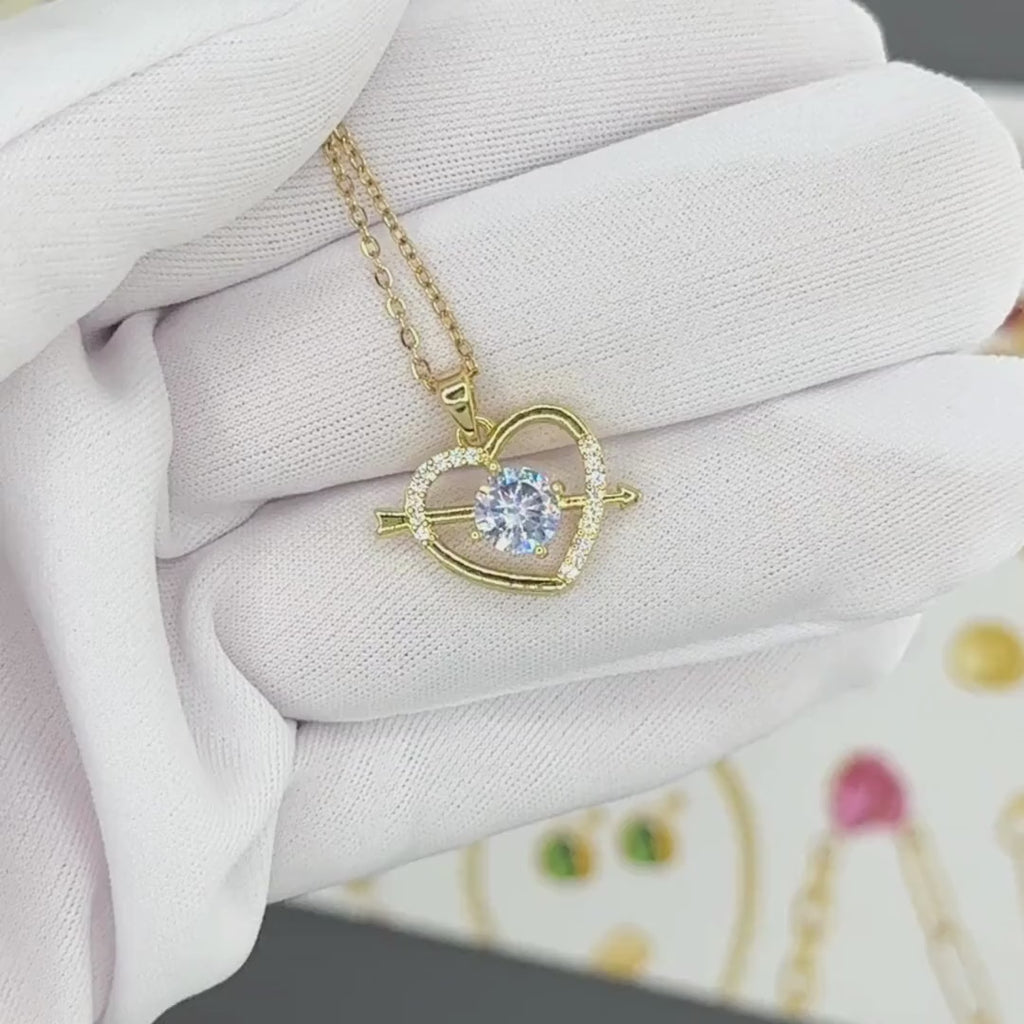 NOVAHERA Cupid's Heart Necklace